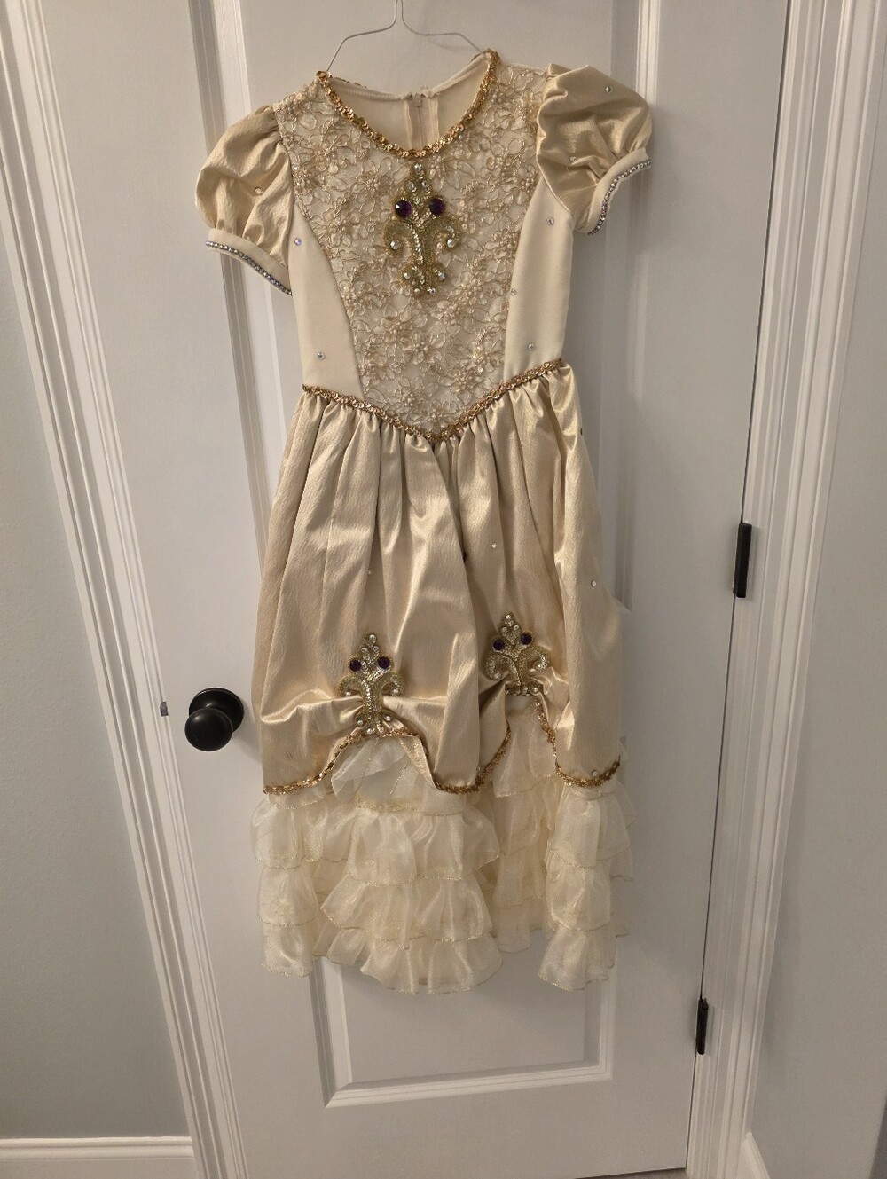 Custom Mardi Gras Court Princess Gown Complete Ensemble